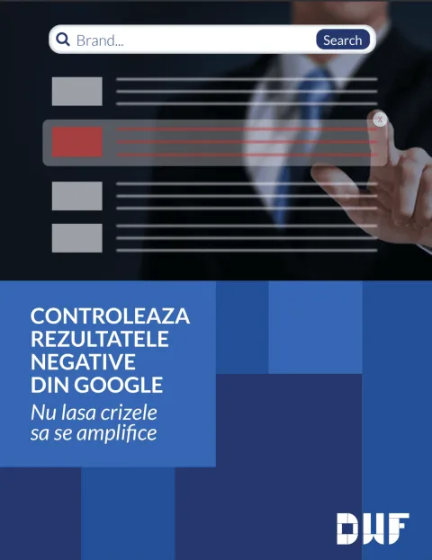 Coperta: Controlează rezultatele negative din Google